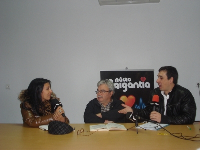 Dia 22/02/2013 – Participação num Programa da Rádio Brigantia em Samil