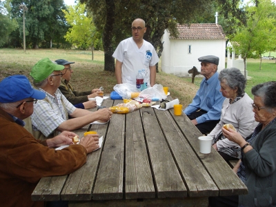 Dia 26/08/2014 &ndash; Vista &agrave; Ermida da Sr.&ordf; da Hera (Cova de Lua)