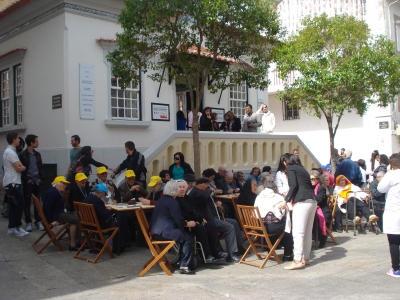 Dia 30/04/2014 &ndash; &ldquo;Inaugura&ccedil;&atilde;o da Loja Solid&aacute;ria&rdquo;da Uni&atilde;o das Freguesias de S&eacute;, Santa Maria e Meixedo